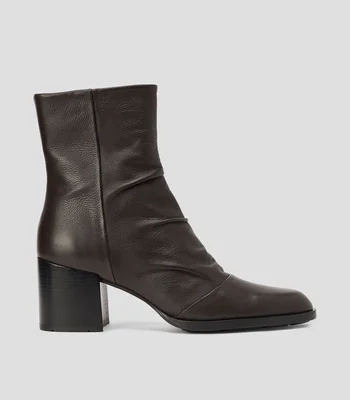 Botines con Tacón Ancho de 7 cm Mujer