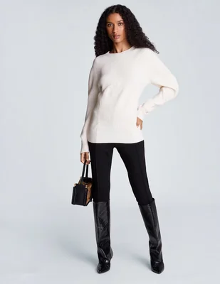 Suéter cuello alto para mujer