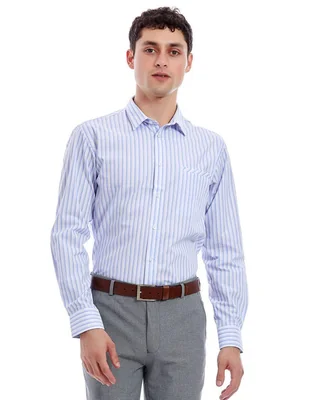 Camisa formal manga larga para hombre