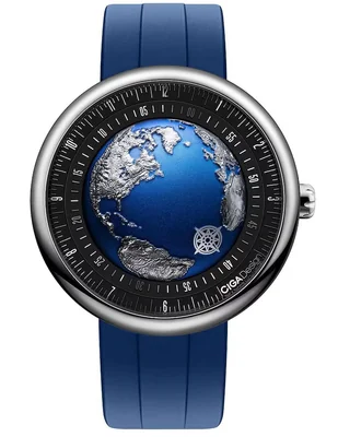 Reloj Blue Planet Ii Atlantic Titanium para hombre U039-TU01-W6U