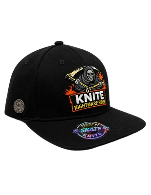 Gorra visera curva snapback para skate para hombre