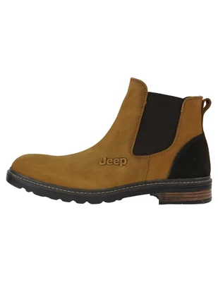Bota Oi de piel para hombre