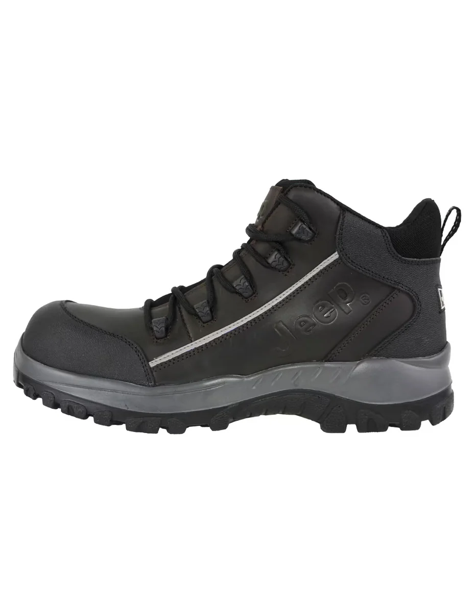 Bota Oi de piel para hombre