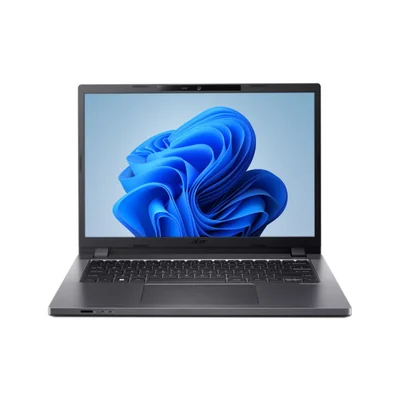Laptop Acer TravelMate P2 de 14", Intel Core Ultra 5 125H, 16 GB RAM DDR5 5600 MT/s, 512 GB SSD NVMe,Windows 11 Pro,Gris