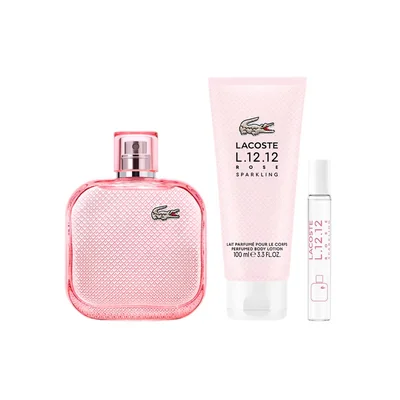 Set De Fragancia Lacoste Rose Sparkling Eau de Toilet 100 Ml Para Dama