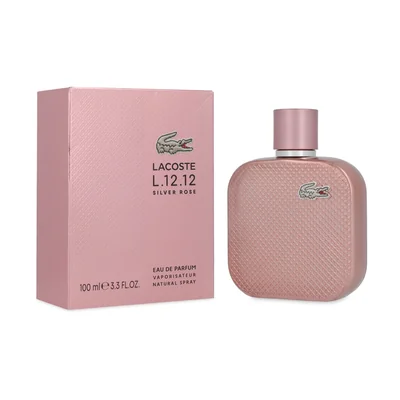 LACOSTE SILVER ROSE 100ML EDP SPRAY