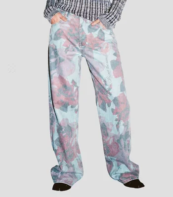Jeans wideleg Mujer