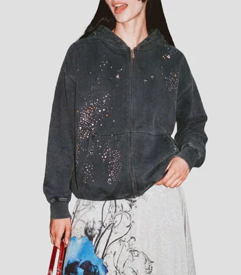Sudadera con cierre y capucha Britney Mujer