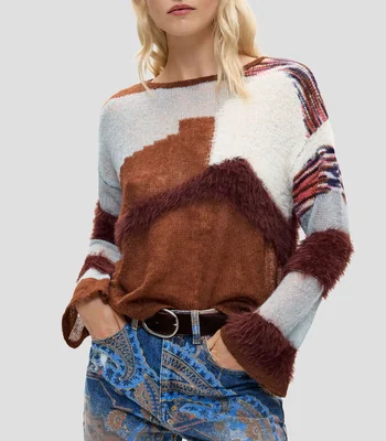 Suéter cuello redondo Ala Mujer