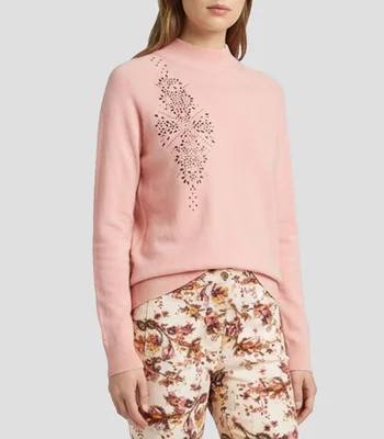 Suéter cuello perkins Mujer