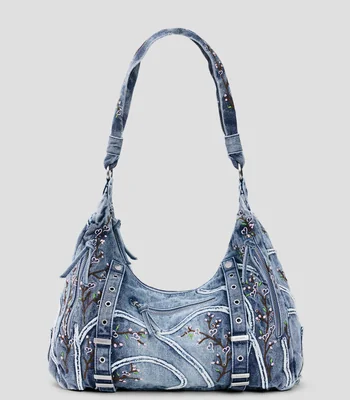 Bolsa shoulder denim fantasía Mujer