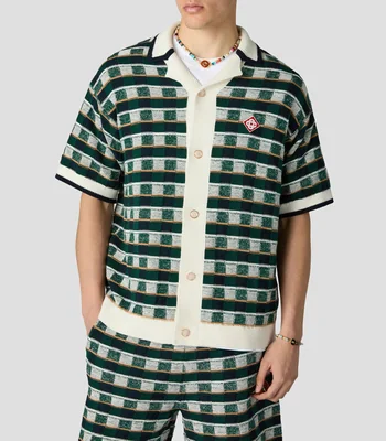Camisa fantasía manga corta Hombre