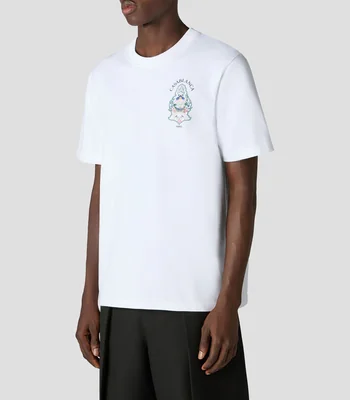 Playera cuello redondo manga corta lisa Hombre