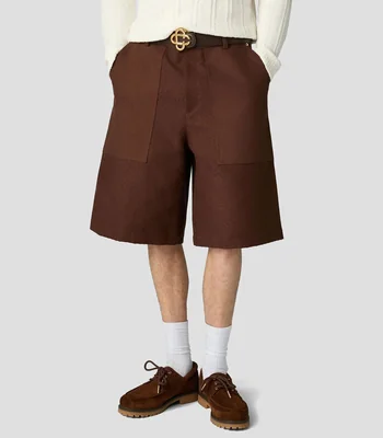 Short estampado con monogram Hombre