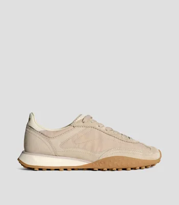 Tenis casuales en piel y textil Mujer