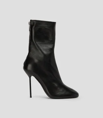 Botines con tacón alto delgado Mujer