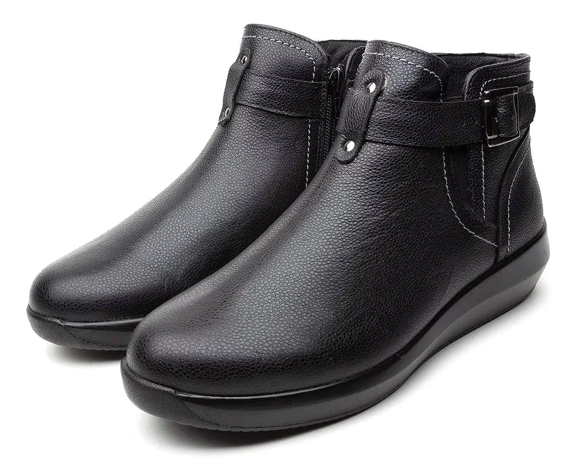 Botas Confort Sensipie de Piel para Mujer