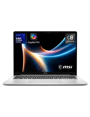 Laptop light Modern 14S AI+ G3MG-065MX 14 pulgadas Full HD+ Intel core ultra 7 Integradas 16 GB RAM 512 GB