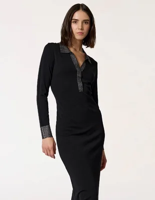 Vestido midi casual para mujer