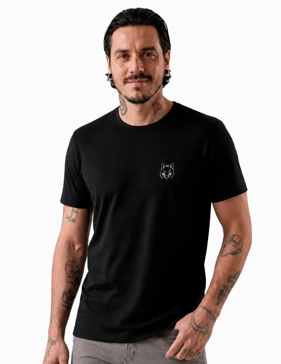 Camiseta cuello redondo para hombre
