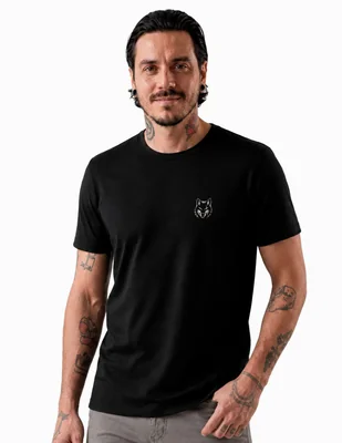 Camiseta cuello redondo para hombre