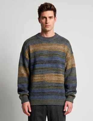 Suéter cuello redondo para hombre