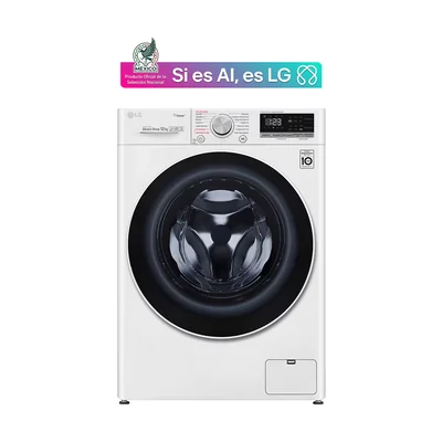 Lavadora LG Carga Frontal Ai Dd™ 12Kg - Wm12Wvc4S6
