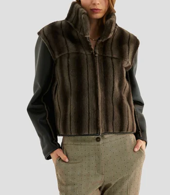 Chamarra Reversible Mujer