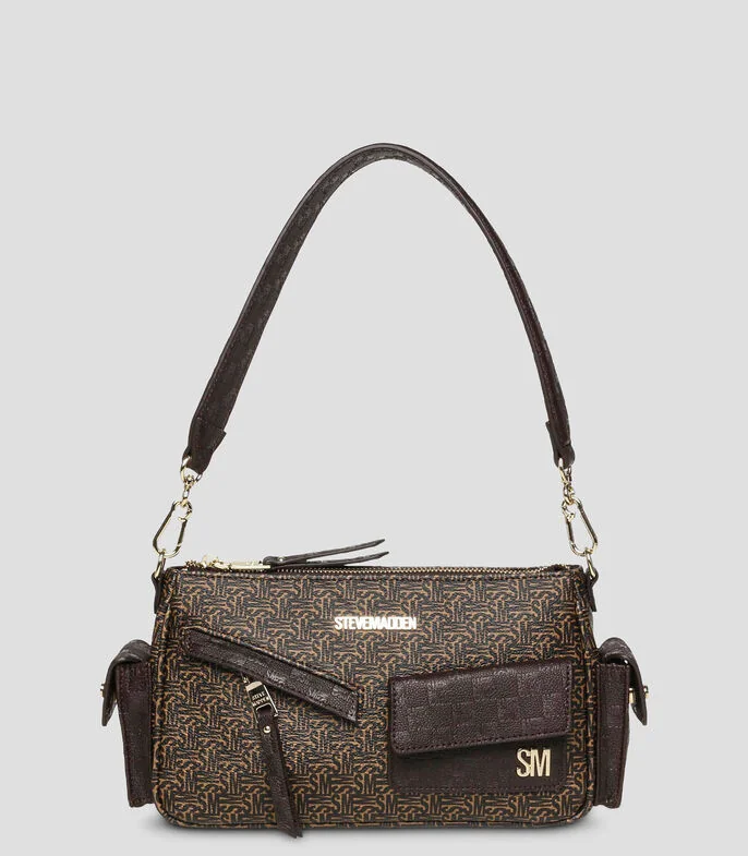 Bolsa shoulder café lisa Mujer