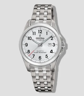 Reloj para Mujer Titanium De Vestir, Plateado