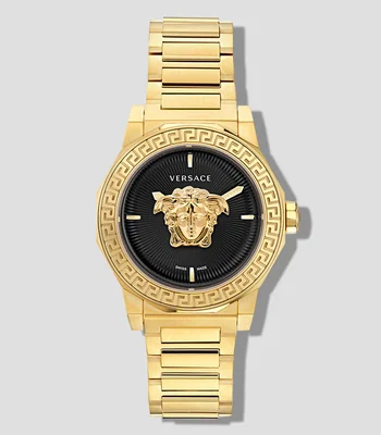 Reloj para mujer Medusa Deco, lujo, dorado