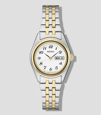 Reloj para Mujer Essentials casual Blanco, Dorado