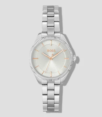 Reloj para Mujer Sage Casual, Plateado