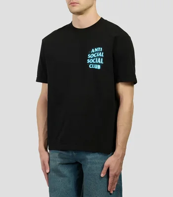 Playera cuello redondo manga corta lisa Hombre