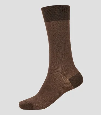 Calcetines crew microdiseño Hombre