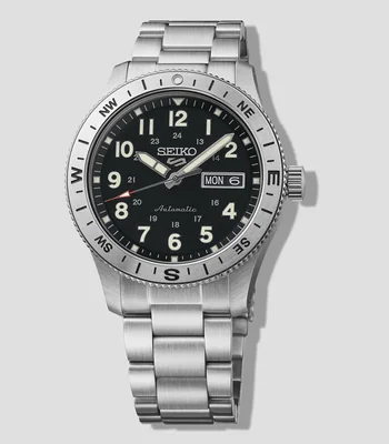 Reloj para Hombre 5 Sport casual Negro, Plateado