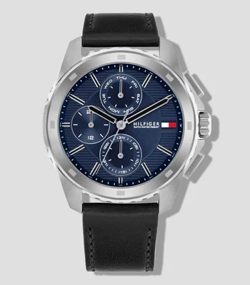 Reloj para Hombre Walker Casual Azul, Plateado