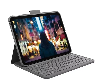 Funda Teclado Logitech Slim Folio Para Ipad 10ª Generación - Venta Internacional.