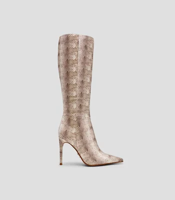 Botas casuales largas Rattler con tacón alto de aguja Mujer