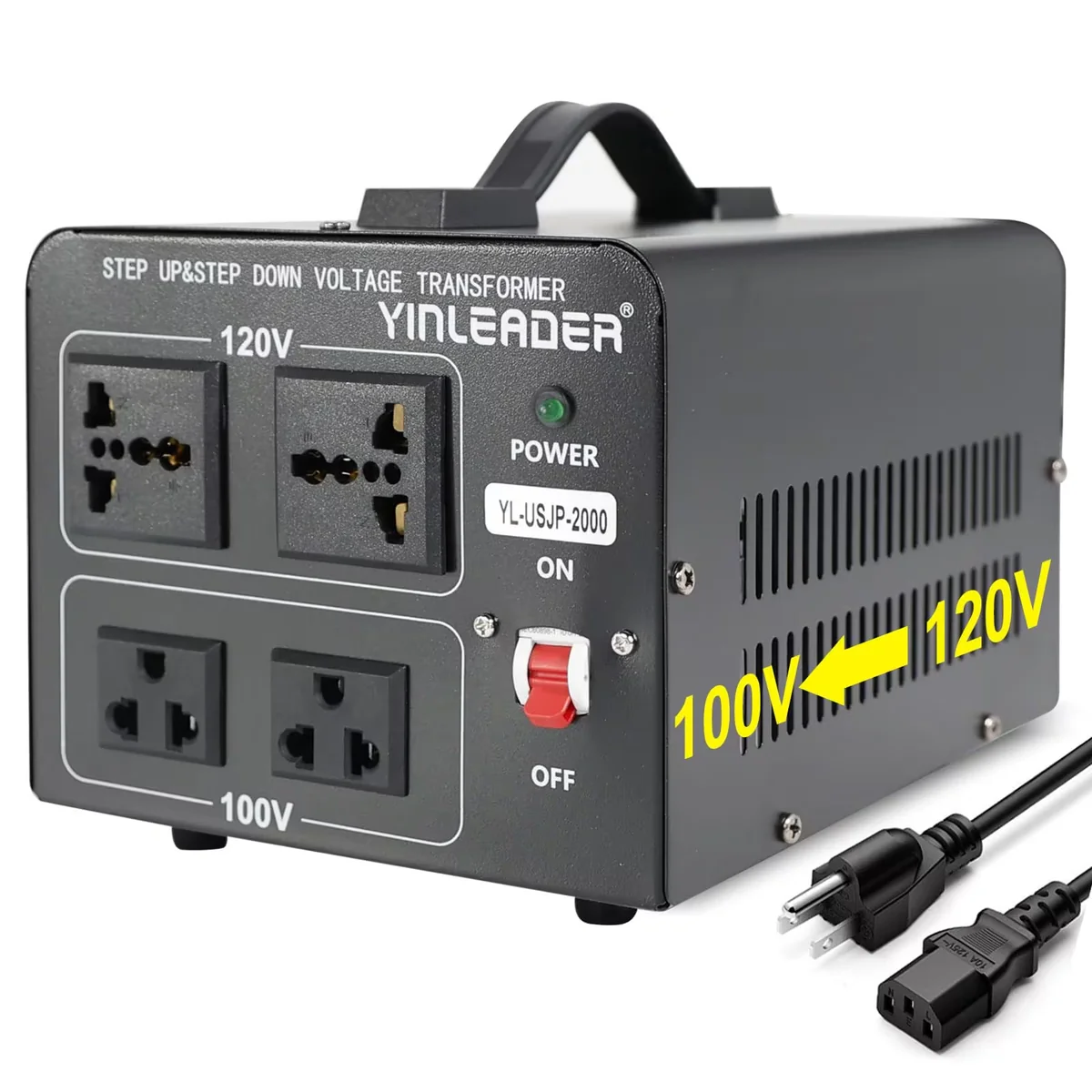 Transformador Yinleader 2000w 120v A 100v - Venta Internacional.