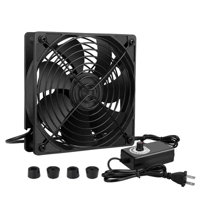 Ventilador Qirssyn Con Controlador De Velocidad Variable 120 Mm Para Computadora - Venta Internacional.