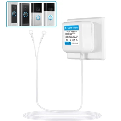 Transformador Szchxsdz 24 V 500 Ma Para Ring Y Nest Blanco Con Salida De 24 V Y Cable De 16.4 Pies - Venta Internacional.