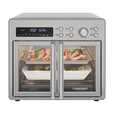 Horno Toaster Chefman Multicolor 10 En 1 Freidora Aire 24 Litros