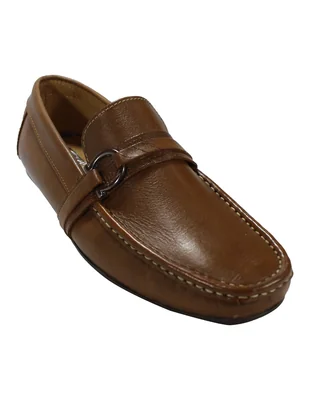 Mocasines Leon 210miel Café Sintético Hombre