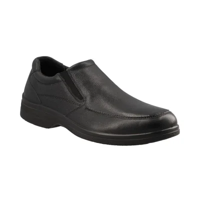 Zapato Moccasin Hombre Flexi Casual Piel Negro