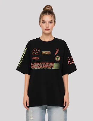 Playera manga corta Coleccion Caricatura cuello redondo mujer