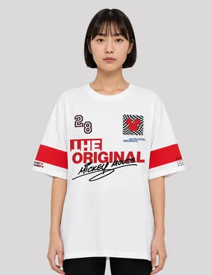 Playera manga corta Coleccion Caricatura cuello redondo mujer