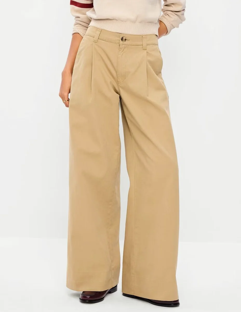 Pantalón wide leg para mujer