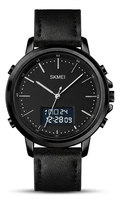 Reloj De Cuero Impermeable Luminoso Skmei