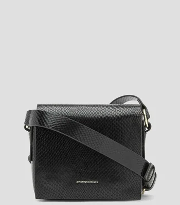 Bolsa Crossbody en piel animal skin Mujer